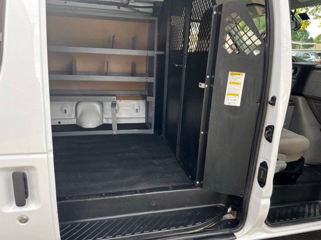 2014 Ford E150 CARGO VAN READY FOR WORK FULL POWER SHELVING AND PARTITION - 22599430 - 30