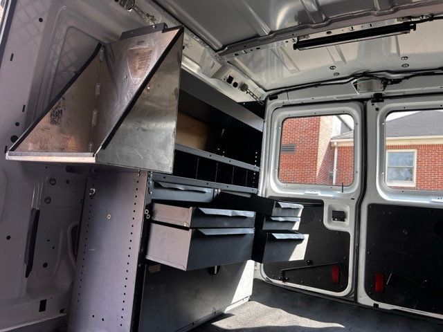 2014 Ford E150 CARGO VAN READY FOR WORK FULL POWER SHELVING AND PARTITION - 22599430 - 35