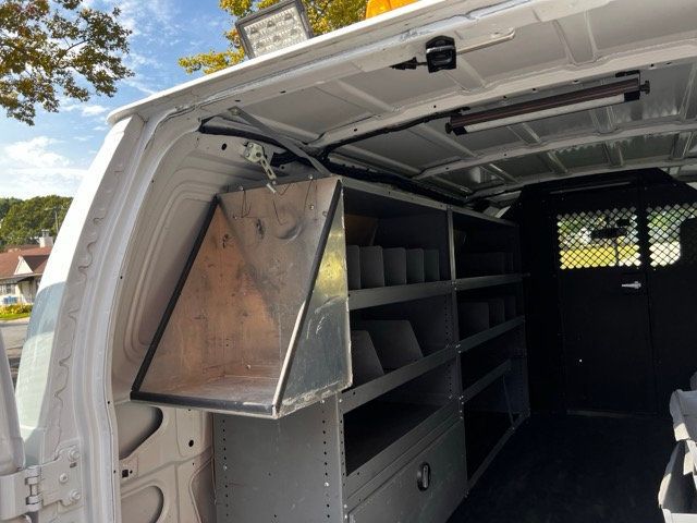 2014 Ford E150 CARGO VAN READY FOR WORK FULL POWER SHELVING AND PARTITION - 22599430 - 41