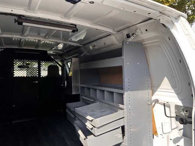 2014 Ford E150 CARGO VAN READY FOR WORK FULL POWER SHELVING AND PARTITION - 22599430 - 42