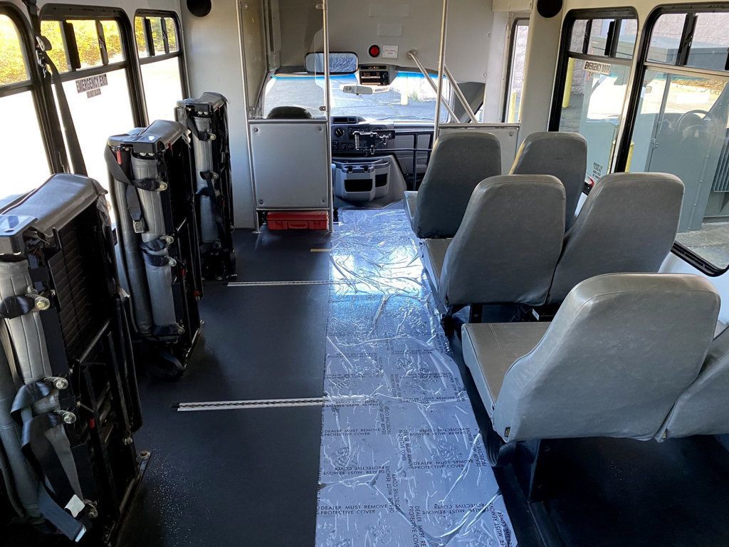 2014 Ford E350 Non-CDL 4 Wheelchair Shuttle Bus For Sale For Adults Medical Transport Mobility ADA Handicapped - 22380896 - 6