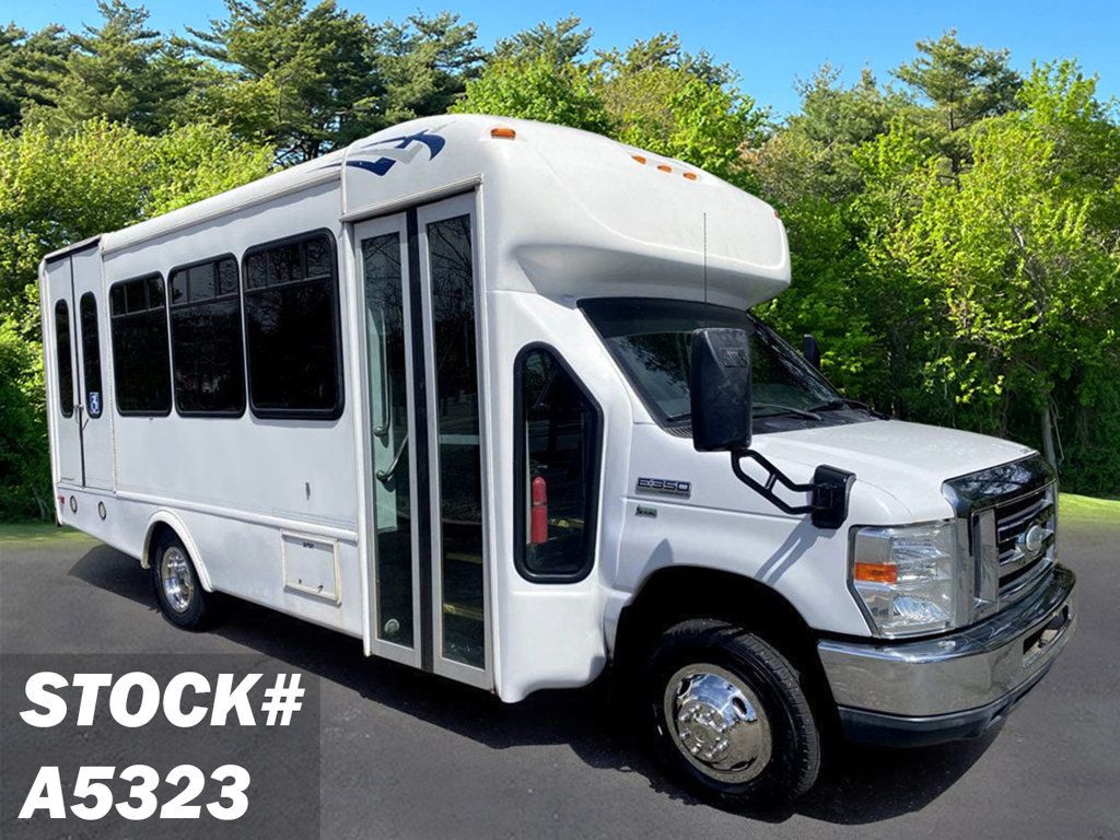 2014 Ford E350 Non-CDL Wheelchair Shuttle Bus For Sale For Adults Church Seniors Medical Transport - 22380901 - 0