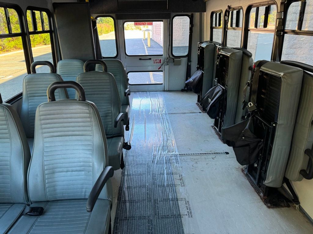 2014 Ford E450 Non-CDL Wheelchair Shuttle Bus For Sale For Adults Church Seniors Medical Transport - 22592786 - 23