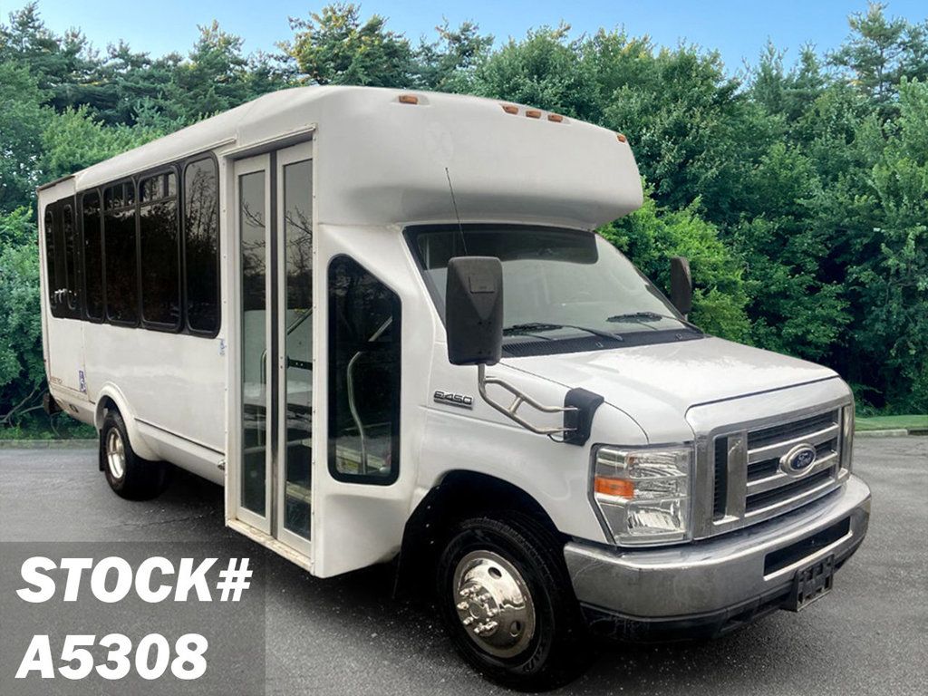 2014 Ford E450 Wheelchair Shuttle Bus For Sale For Adults Churches Seniors Handicapped Transport - 22284076 - 0