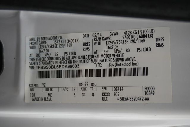 2014 Ford Econoline Wagon  - 22943369 - 18