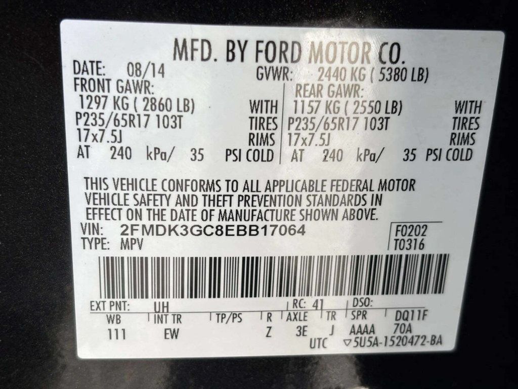 2014 Ford Edge 4dr SE FWD - 23048444 - 29