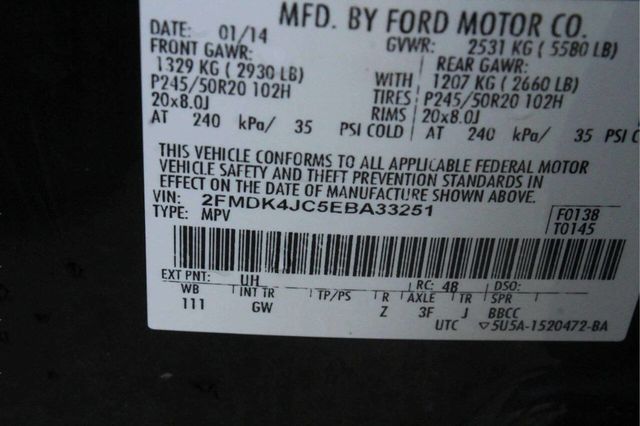 2014 Ford Edge 4dr SEL AWD - 23006783 - 8