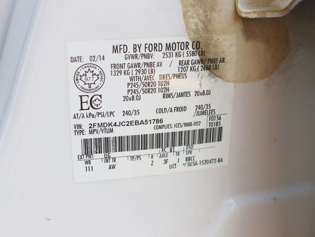 2014 Ford Edge 4dr SEL AWD - 22882272 - 28