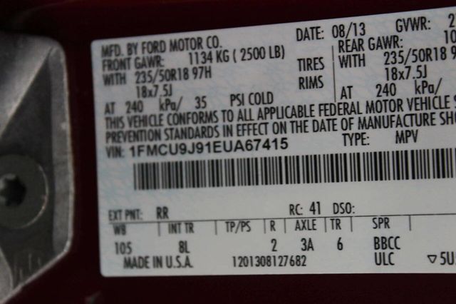 2014 Ford Escape 4WD 4dr Titanium - 23013502 - 8