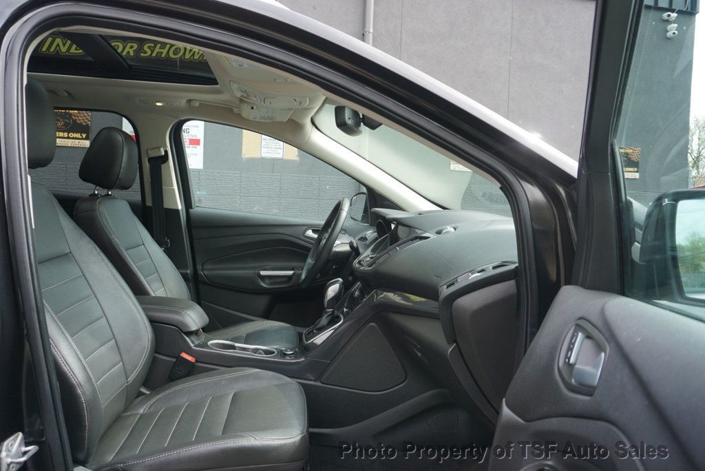 2014 Ford Escape 4WD 4dr Titanium PANO ROOF LEATHER HEATED SEATS REAR CAMERA  - 23013830 - 9