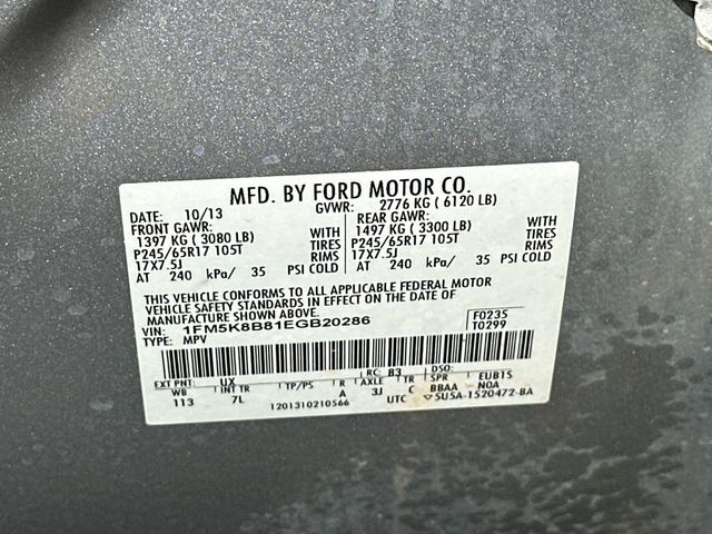 2014 Ford Explorer 4WD 4dr - 23030824 - 20