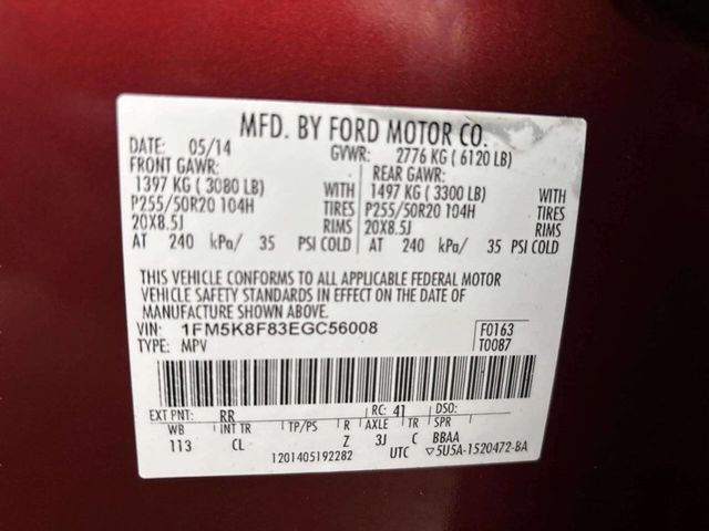 2014 Ford Explorer 4WD 4dr Limited - 23007407 - 35