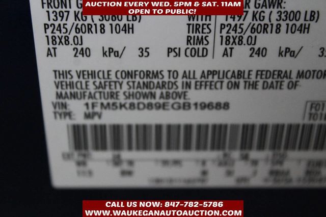 2014 Ford Explorer 4WD 4dr XLT - 22943148 - 9