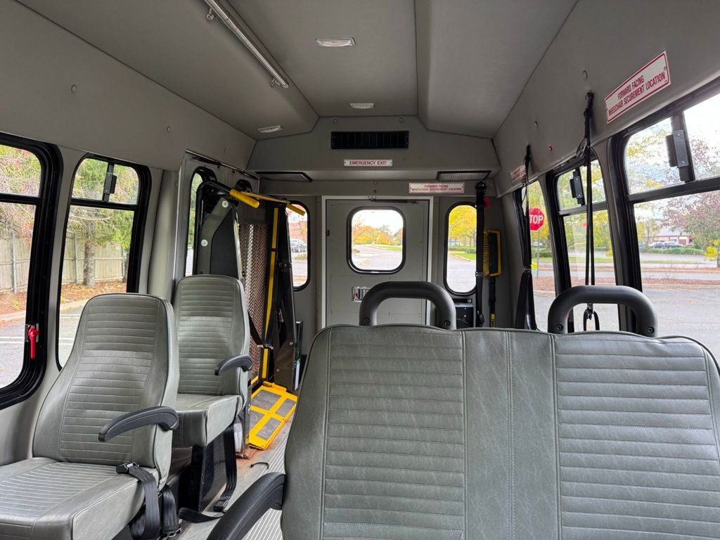 2014 Ford E-350 Cutaway Non-CDL Wheelchair Shuttle Bus For Adults Medical Transport Mobility ADA Handicapped - 22933366 - 12