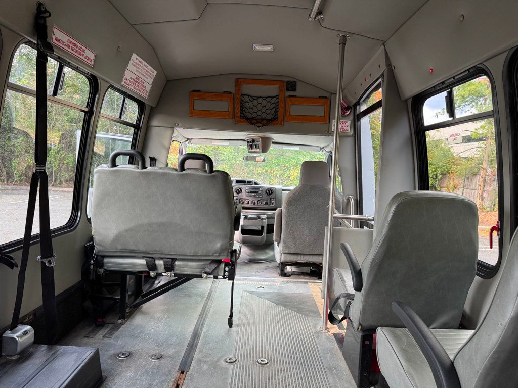 2014 Ford E-350 Cutaway Non-CDL Wheelchair Shuttle Bus For Adults Medical Transport Mobility ADA Handicapped - 22933366 - 13