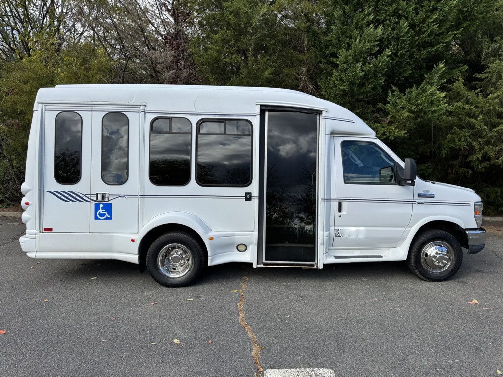 2014 Ford E-350 Cutaway Non-CDL Wheelchair Shuttle Bus For Adults Medical Transport Mobility ADA Handicapped - 22933366 - 1