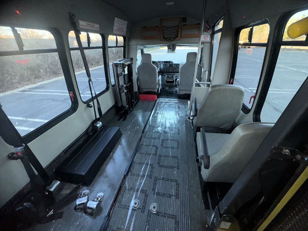 2014 Ford E-350 Cutaway Non-CDL Wheelchair Shuttle Bus For Adults Medical Transport Mobility ADA Handicapped - 22933366 - 31