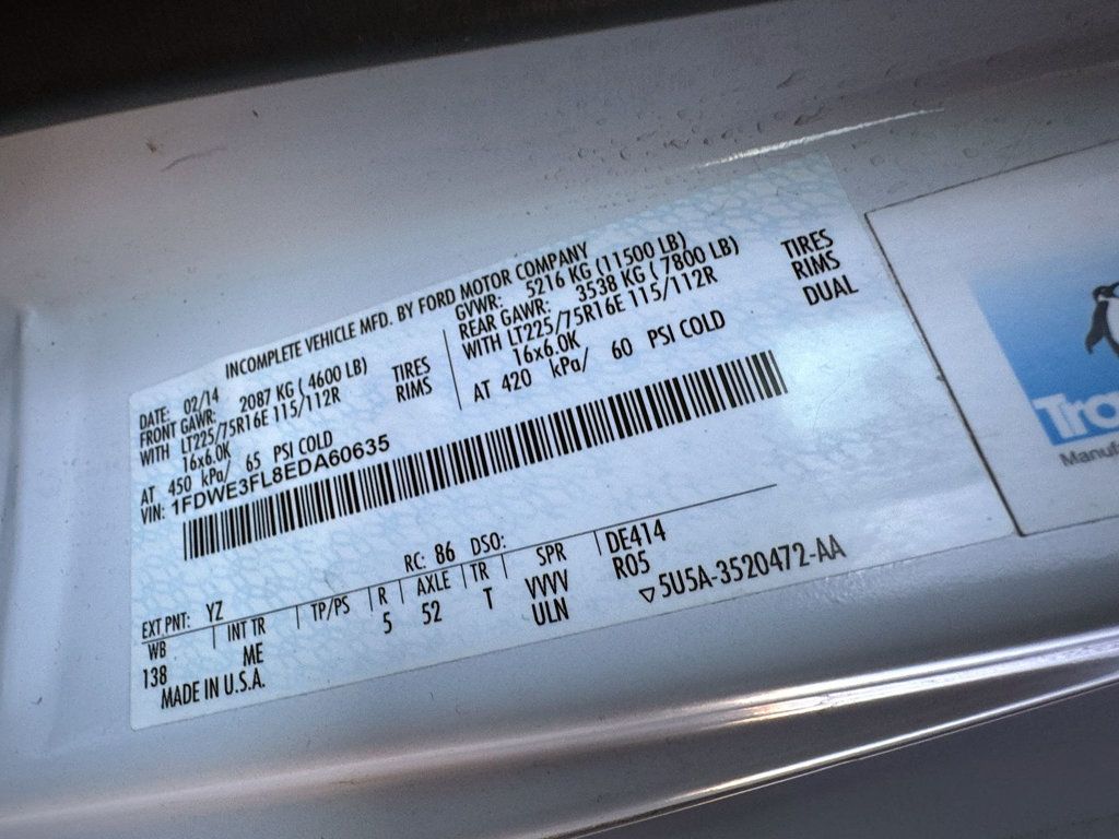 2014 Ford E-350 Cutaway Non-CDL Wheelchair Shuttle Bus For Adults Medical Transport Mobility ADA Handicapped - 22933366 - 46