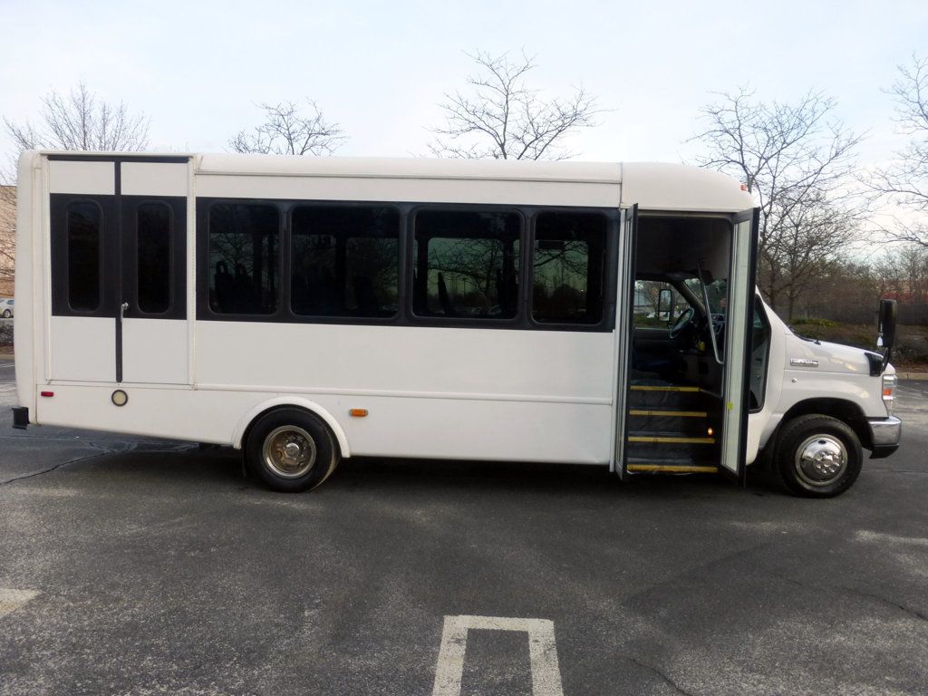 2014 Ford E-350 Cutaway Non-CDL Wheelchair Shuttle Bus For Adults Seniors Church Handicapped Transportation - 22939368 - 11