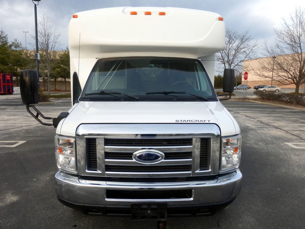 2014 Ford E-350 Cutaway Non-CDL Wheelchair Shuttle Bus For Adults Seniors Church Handicapped Transportation - 22939368 - 1