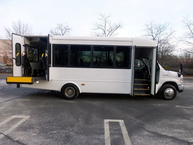 2014 Ford E-350 Non-CDL Wheelchair Accessible Shuttle Bus For Adults Seniors Church Handicapped Transportation - 22939368 - 13