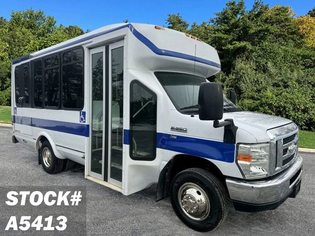2014 Ford E-350 Non-CDL Wheelchair Shuttle Bus For Adults Medical Transport Mobility ADA Handicapped - 22958809 - 0