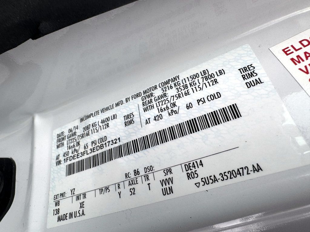 2014 Ford E-350 Non-CDL Wheelchair Shuttle Bus For Adults Medical Transport Mobility ADA Handicapped - 22958809 - 39