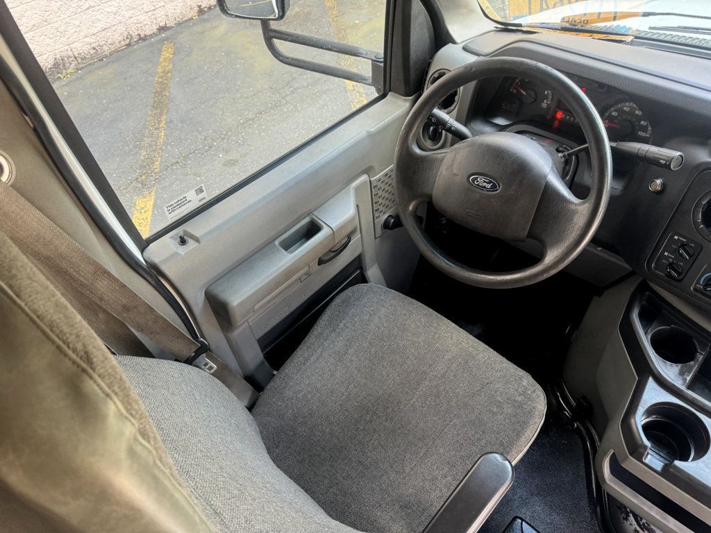 2014 Ford E-350 Non-CDL Wheelchair Shuttle Bus For Sale For Adults Seniors Church & Medical Transport - 22380893 - 23