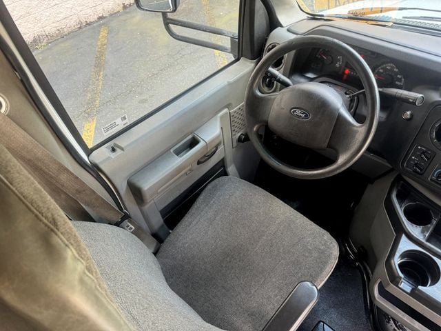 2014 Ford E-350 Non-CDL Wheelchair Shuttle Bus For Sale For Adults Seniors Church & Medical Transport - 22380893 - 23