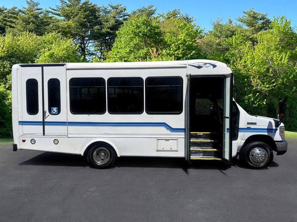 2014 Ford E-350 Non-CDL Wheelchair Shuttle Bus For Sale For Adults Seniors Church & Medical Transport - 22380893 - 2