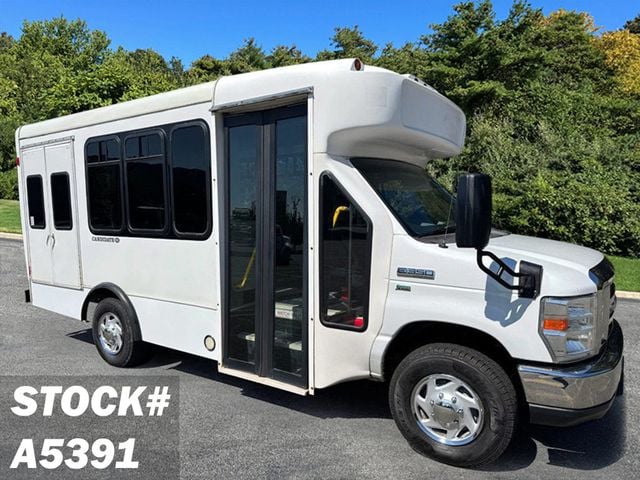 2014 Ford E-350 Non-CDL Wheelchair Shuttle Bus For Sale For Adults Seniors Handicapped & Medical Transportation - 22905779 - 0