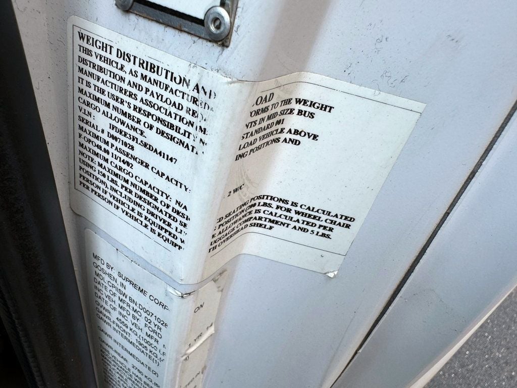 2014 Ford E-350 Non-CDL Wheelchair Shuttle Bus For Sale For Adults Seniors Handicapped & Medical Transportation - 22905779 - 47