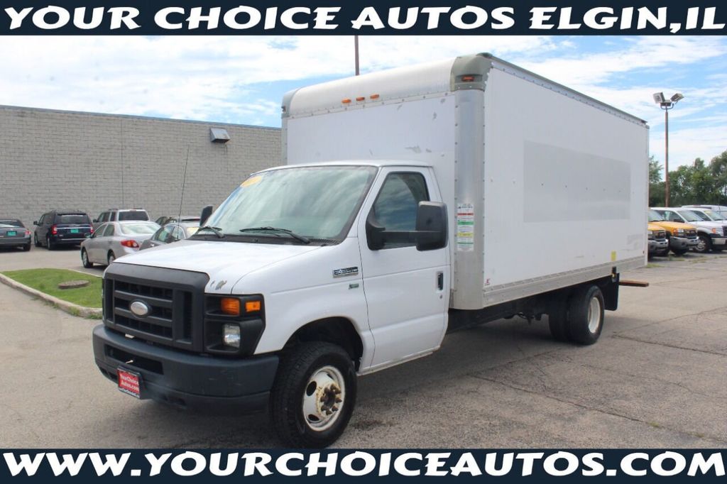 2014 Ford E-Series Chassis E 350 SD 2dr 158 in. WB SRW Cutaway Chassis - 21535687 - 0