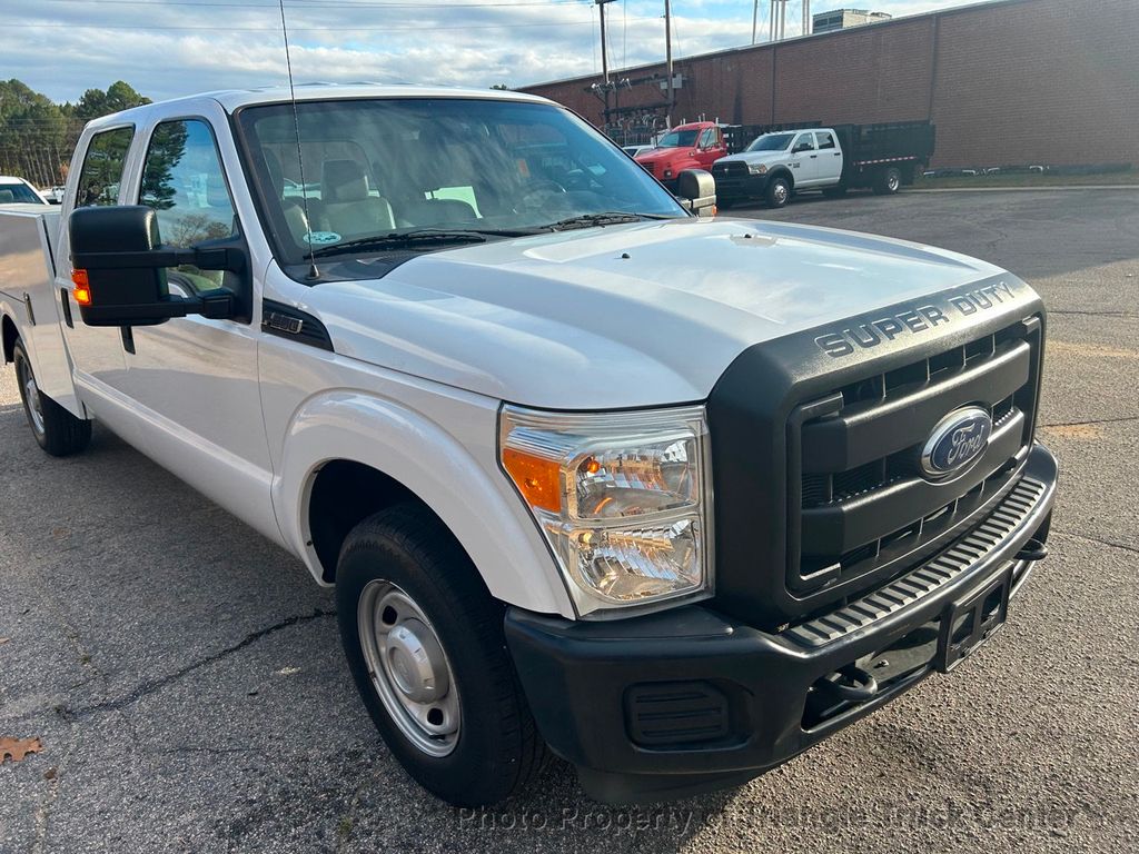 2014 Ford F250HD CREW CAB UTILITY JUST 20k MI! ONE OWNER! ++POWER EQUIPMENT GROUP! CRUISE! HITCH! LOOK INSIDE! - 21797444 - 70