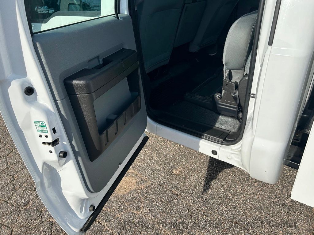 2014 Ford F250HD CREW CAB UTILITY JUST 48k MILES! ++FULL POWER EQUIPMENT! LOOK INSIDE BOXES! - 22660898 - 35