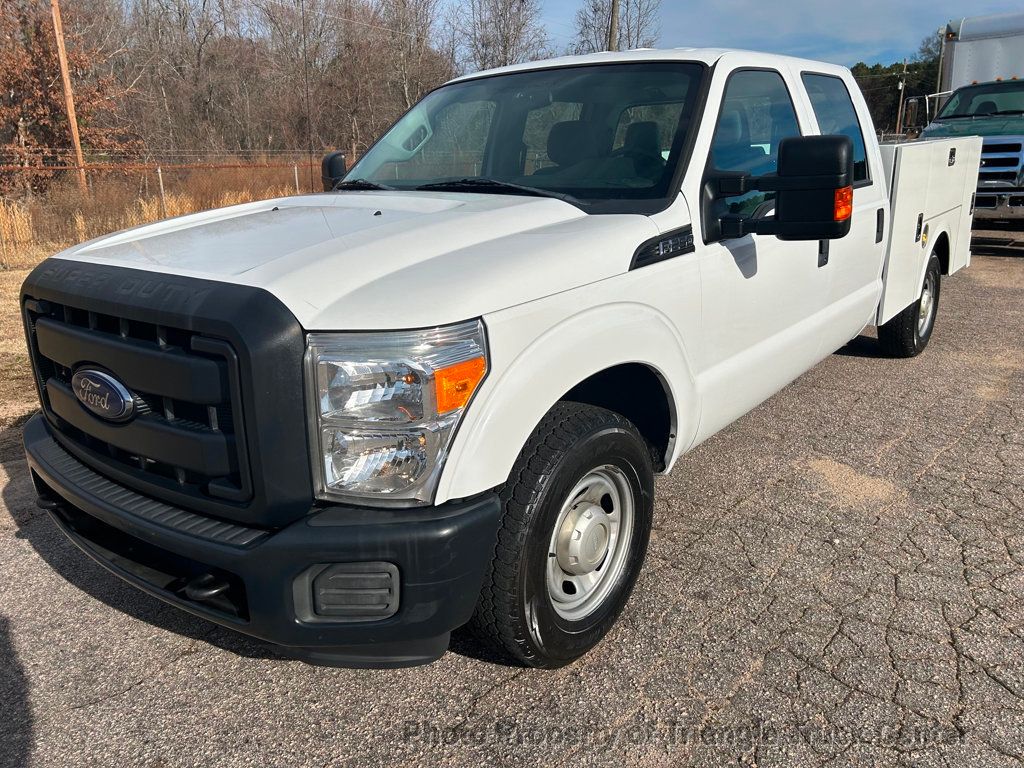 2014 Ford F250HD CREW CAB UTILITY JUST 48k MILES! ++FULL POWER EQUIPMENT! LOOK INSIDE BOXES! - 22660898 - 78