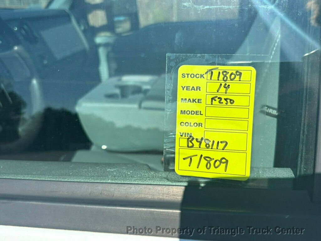 2014 Ford F250HD CREW CAB UTILITY JUST 67k MILES! +POWER CRUISE! WOW LOOK INSIDE BOXES! NEW! - 22961304 - 47