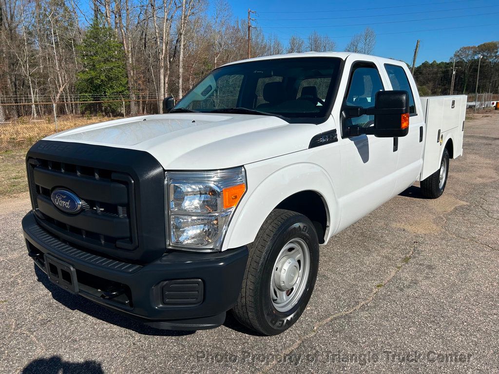 2014 Ford F250HD JUST 11k MILES! CREW CAB UTILITY! 100 PICS +SUPER CLEAN UNIT! LOOK INSIDE BOXES! POWER EQUIPMENT! - 22294145 - 6