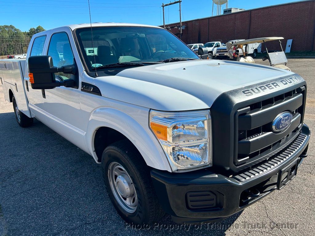 2014 Ford F250HD JUST 11k MILES! CREW CAB UTILITY! 100 PICS +SUPER CLEAN UNIT! LOOK INSIDE BOXES! POWER EQUIPMENT! - 22294145 - 78