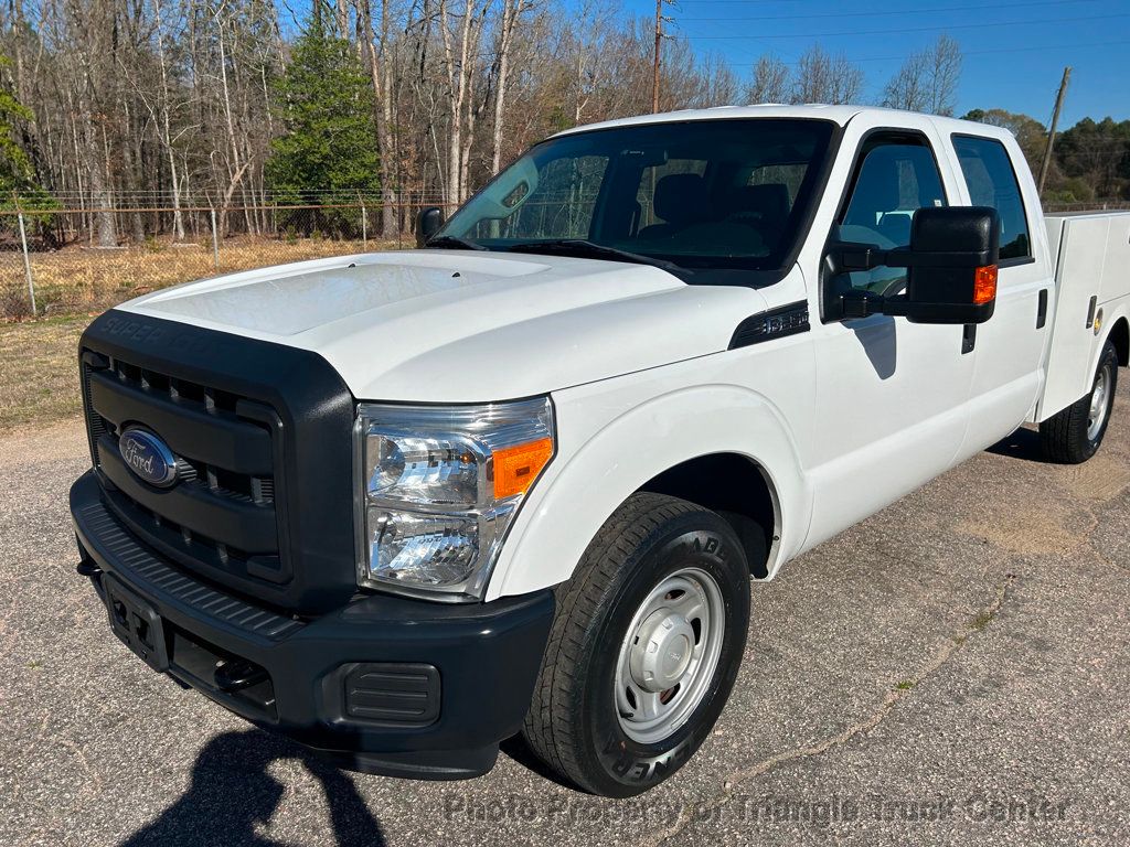 2014 Ford F250HD JUST 11k MILES! CREW CAB UTILITY! 100 PICS +SUPER CLEAN UNIT! LOOK INSIDE BOXES! POWER EQUIPMENT! - 22294145 - 80