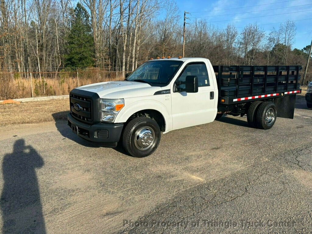 2014 Ford F350HD 12 FOOT STAKE BODY JUST 38k MILES! HITCH! MANY MORE IN STOCK! FINANCE OR LEASE! - 22866903 - 1