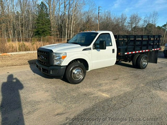 2014 Ford F350HD 12 FOOT STAKE BODY JUST 38k MILES! HITCH! MANY MORE IN STOCK! FINANCE OR LEASE! - 22866903 - 1