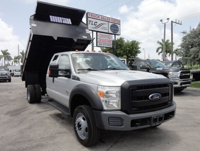 2014 Ford F550 4X4 EX CAB. 11.4FT MASON DUMP TRUCK..*NEW* CM TRUCK BED - 21499070 - 23