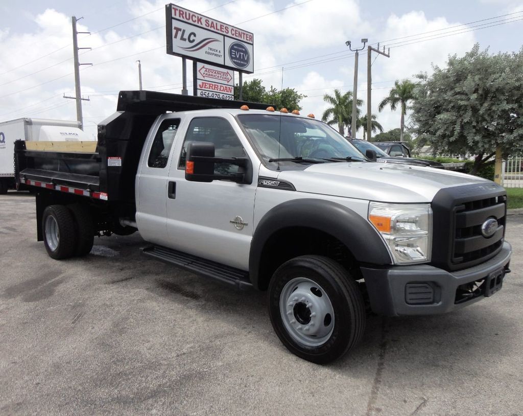 2014 Ford F550 4X4 EX CAB. 11.4FT MASON DUMP TRUCK..*NEW* CM TRUCK BED - 21499070 - 8