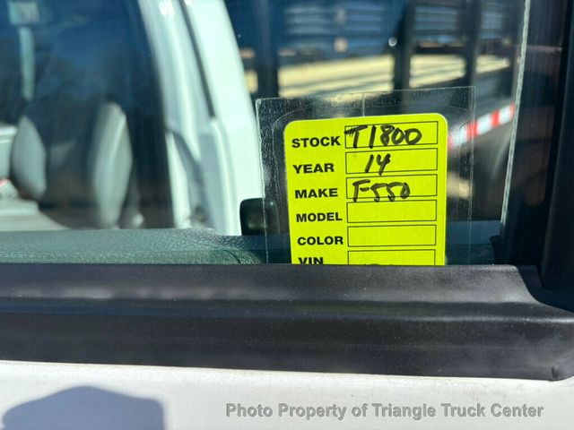 2014 Ford F550 LONG 16+ FOOT WITH LIFT GATE JUST 10K MILES! ONE OWNER! HEAVY SPEC 19,500 GVW! FINANCE OR LEASE! - 22947385 - 42