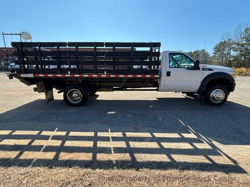 2014 Ford F550 LONG 16+ FOOT WITH LIFT GATE JUST 10K MILES! ONE OWNER! HEAVY SPEC 19,500 GVW! FINANCE OR LEASE! - 22947385 - 4