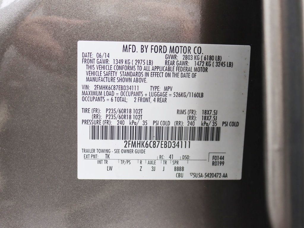 2014 Ford Flex 4dr SEL AWD - 22931013 - 33