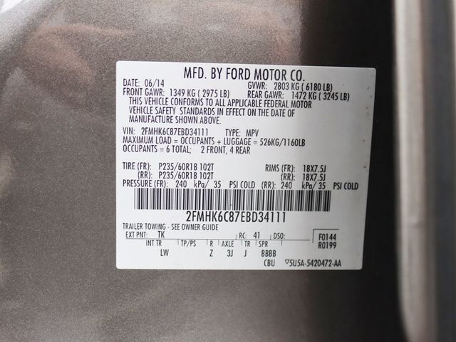 2014 Ford Flex 4dr SEL AWD - 22931013 - 33