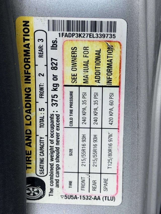 2014 Ford Focus 5dr Hatchback SE - 23044852 - 17
