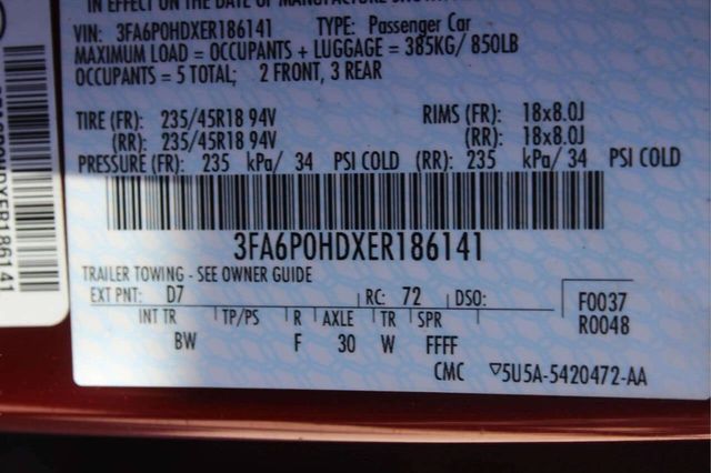 2014 Ford Fusion 4dr Sedan SE FWD - 23006784 - 7